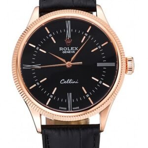 Superclone Rolex Cellini Black Dial 622656
