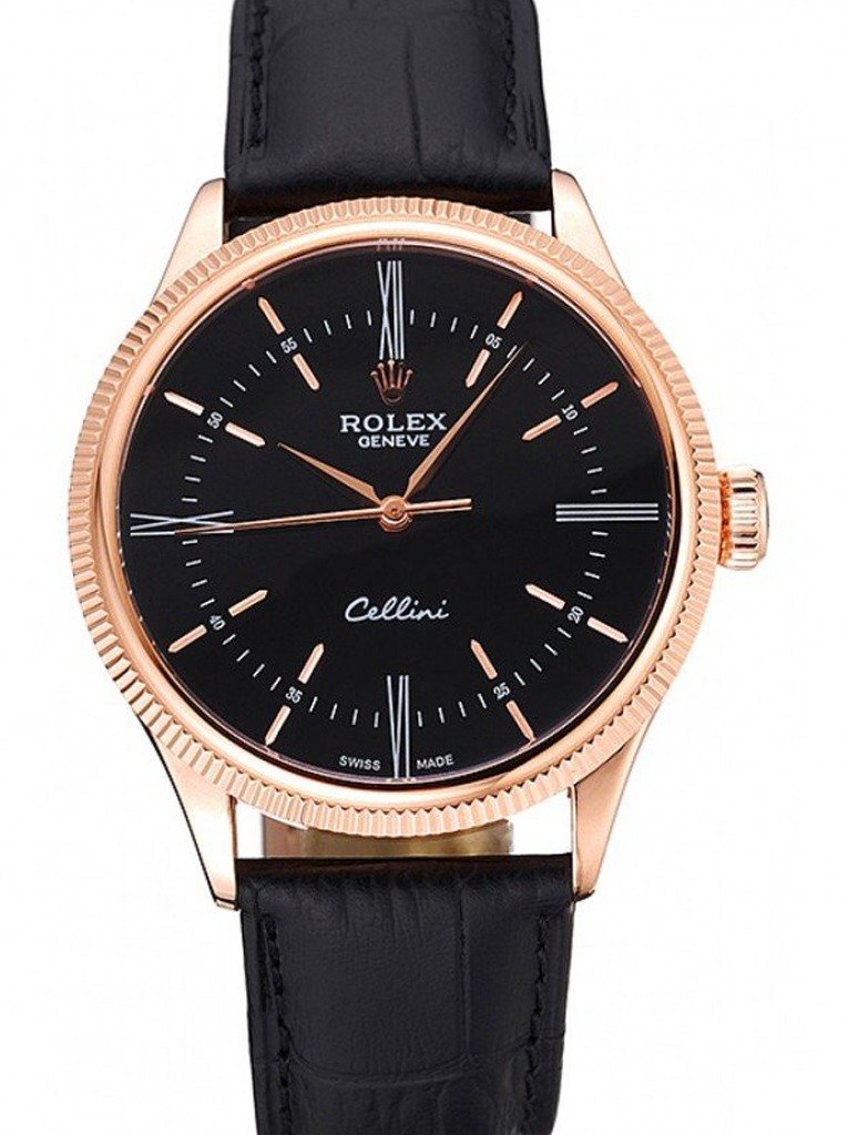 Superclone Rolex Cellini Black Dial 622656