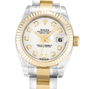 Replica Rolex Lady-Datejust White Dial 179173 26 mm