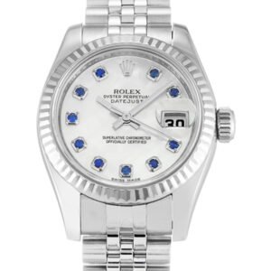 Replica Rolex Lady-Datejust Mother Of Pearl – White Dial 179174 26 mm