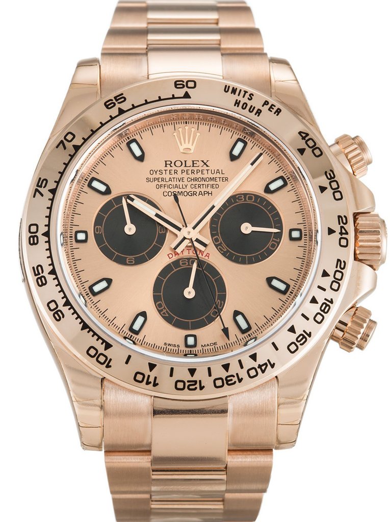 Replica Rolex Daytona Rose Dial 116505