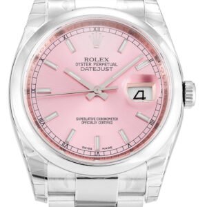 Replica Rolex Datejust Pink Dial 116200 36 mm
