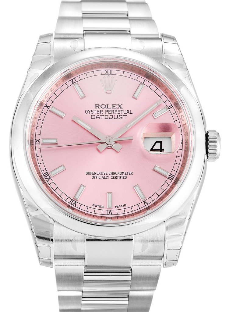 Replica Rolex Datejust Pink Dial 116200 36 mm