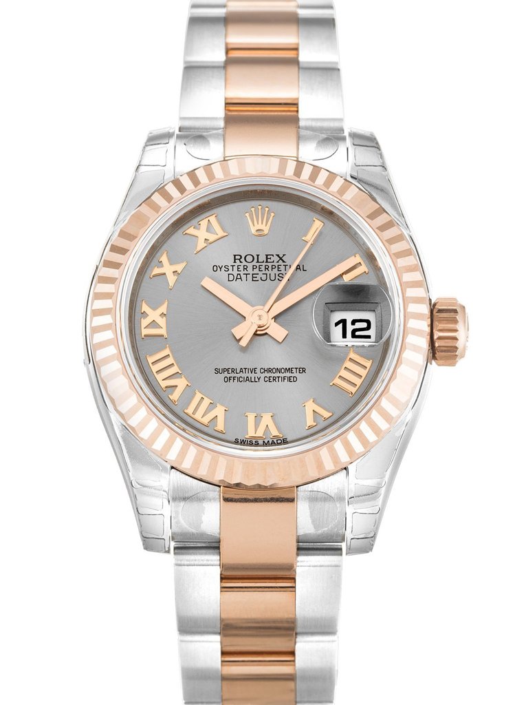 Replica Rolex Lady-Datejust Rhodium Dial 179171 26 mm