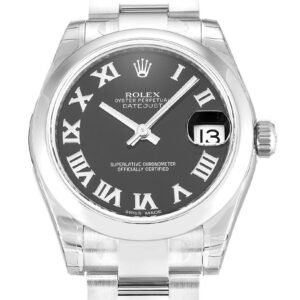 Replica Rolex Lady-Datejust Black Dial 178240 31 mm