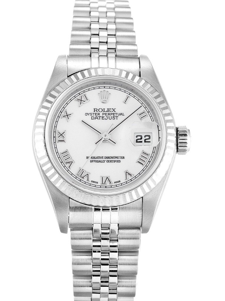 Replica Rolex Lady-Datejust White Dial 79174 25 mm