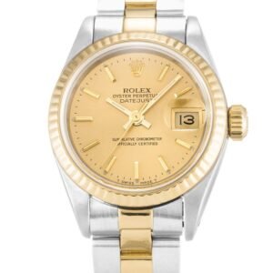 Replica Rolex Lady-Datejust Champagne Dial 69173 26 mm