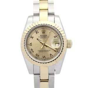 Replica Rolex Lady-Datejust Yellow Gold Dial 179163 26 mm