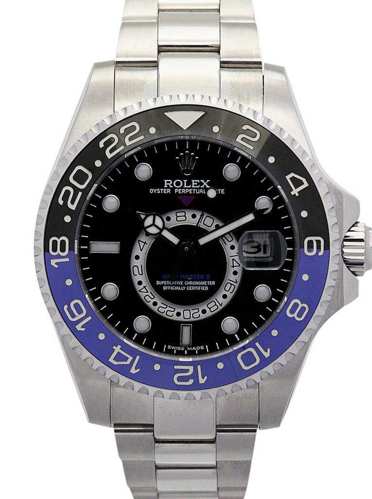 Replica Rolex GMT-Master Black Dial 16720-2