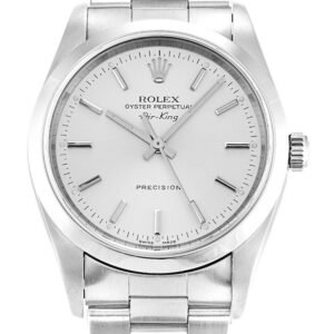Replica Rolex Air-King Silver Dial 14000M