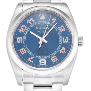 Replica Rolex Air-King Blue Dial 114200