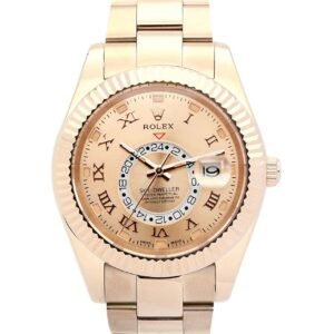 Replica Rolex Sky-Dweller Champagne Dial 326938-2