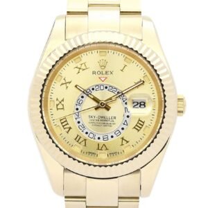 Replica Rolex Sky-Dweller Champagne Dial 326938