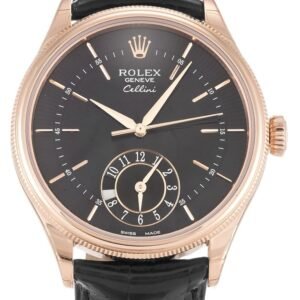 Replica Rolex Cellini Black Dial 50525