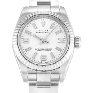 Replica Rolex Oyster Perpetual Lady White Dial 176234 26 mm