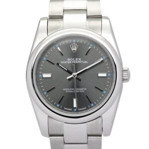 Replica Rolex Oyster Perpetual Lady Black Dial 177200-2 31 mm