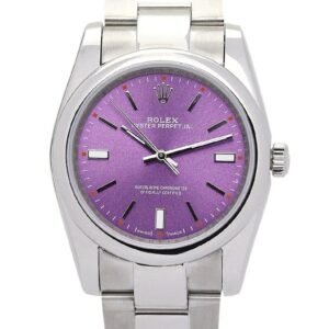 Replica Rolex Oyster Perpetual Lady Purple Dial 177200 31 mm