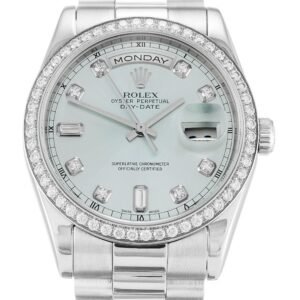Replica Rolex Day-Date Blue Dial 118346 36 mm