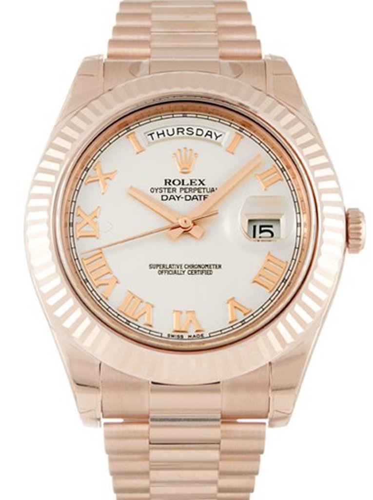 Replica Rolex Day-Date II Ivory Dial 218235 40 mm