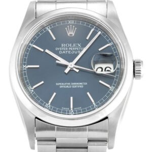 Replica Rolex Datejust Blue Dial 16200 36 mm