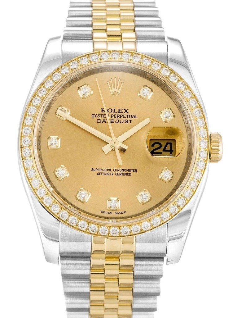 Replica Rolex Datejust Champagne Dial 116243 36 mm