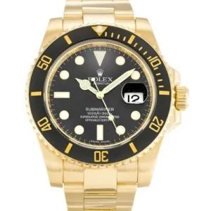 Replica Rolex Submariner Black Dial 116618LN