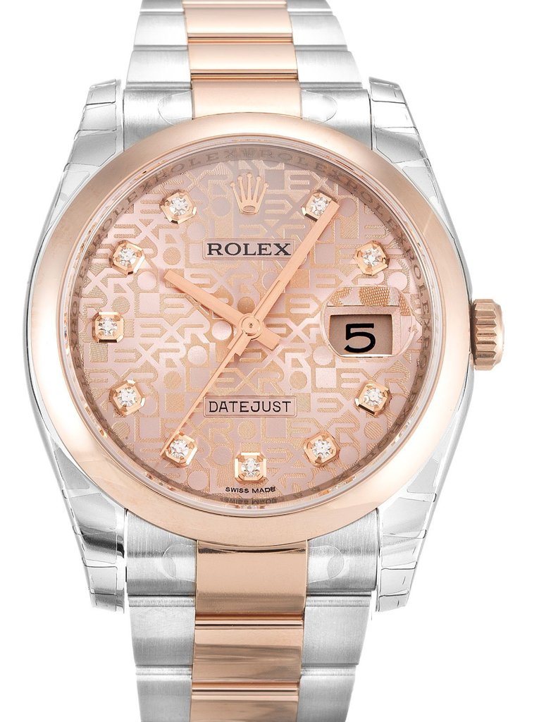 Replica Rolex Datejust Rose Dial 116201 36 mm