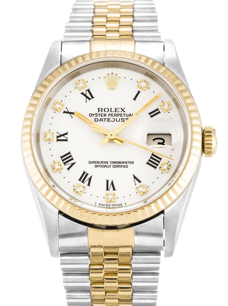 Replica Rolex Datejust White Dial 16233 36 mm
