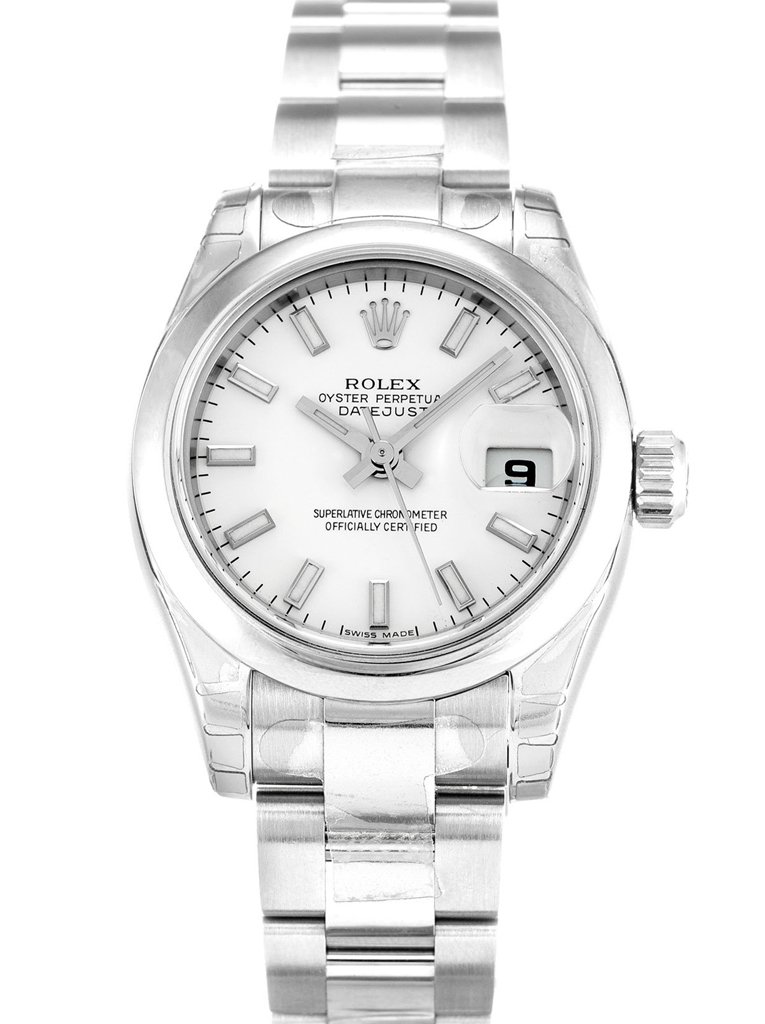Replica Rolex Lady-Datejust White Dial 179160 26 mm