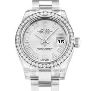 Replica Rolex Lady-Datejust Silver Dial 179384 26 mm