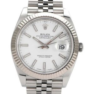 Replica Rolex Datejust White Dial 126334 Jubilee Flutted 41 mm