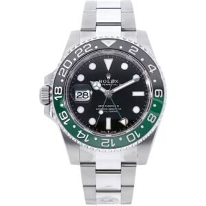 Replica Rolex GMT-Master II Black Dial 126720VTNR “Sprite”