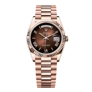 Superclone Rolex Day-Date Brown Ombré Dial 128235-0075 36 mm