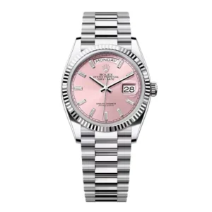 Superclone Rolex Day-Date Pink Diamond Dial 128236-0024 36 mm