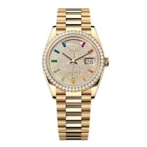 Superclone Rolex Day-Date Diamond-Paved Dial 128348rbr-0030 36 mm