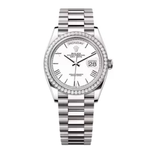 Superclone Rolex Day-Date White Dial 128349rbr-0043 36 mm