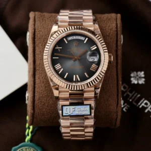 Superclone Rolex Day-Date Slate Ombré Dial 228235-0055 40 mm