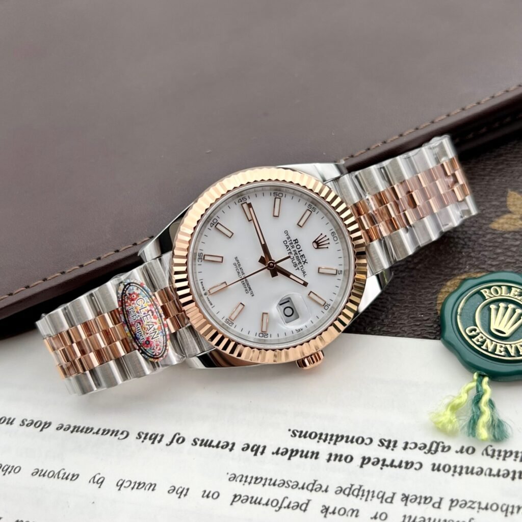 Rolex Datejust White Dial 126231-0017 36 mm Case Profile