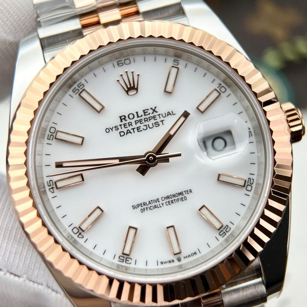 Rolex Datejust White Dial 126231-0017 36 mm Bracelet & Clasp