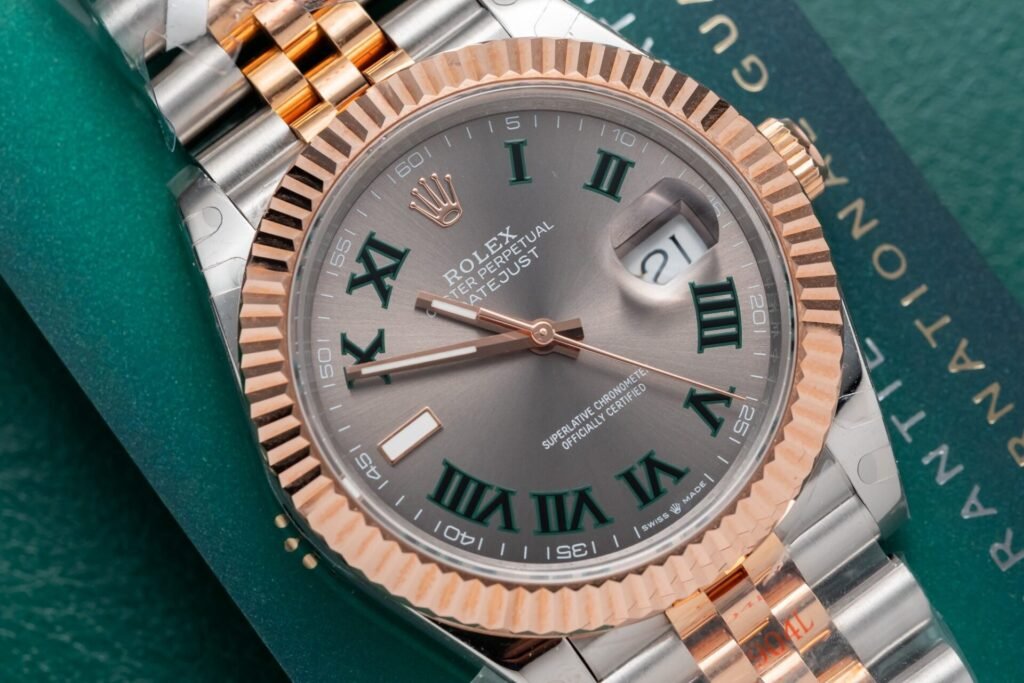 Rolex Datejust Slate Roman Dial 126331-0016 41 mm Additional Detail