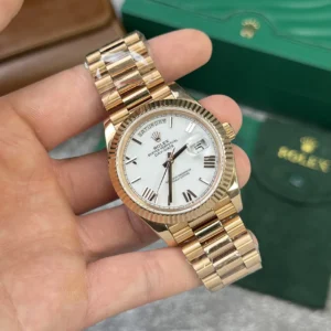 Superclone Rolex Day-Date White Dial 128238-0113 36 mm
