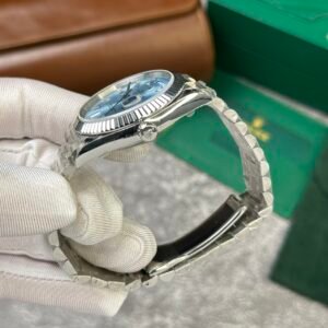 Superclone Rolex Day-Date Ice Blue Diamond Dial 228236-0006 40 mm