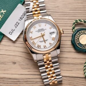 Rolex Datejust White Roman Dial 126231-0015 36 mm