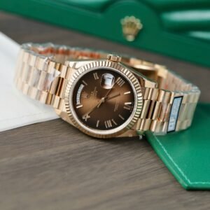 Superclone Rolex Day-Date Brown Ombré Dial 128235-0075 36 mm