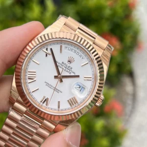 Superclone Rolex Day-Date White Dial 128235-0070 36 mm
