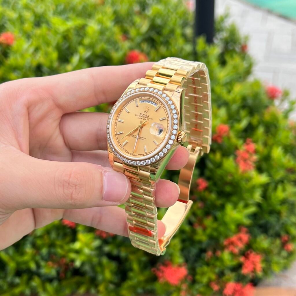 Superclone Rolex Day-Date Champagne Dial 228348rbr-0008 40 mm Additional Detail