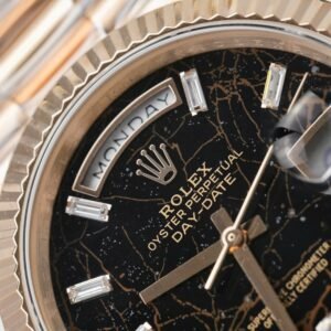 Superclone Rolex Day-Date Eisenkiesel Diamond Dial 128235-0041 36 mm