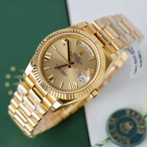 Superclone Rolex Day-Date Roman Champagne Dial 228238 40 mm