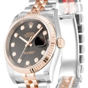 Replica Rolex Datejust Black Dial 116231-3 36 mm