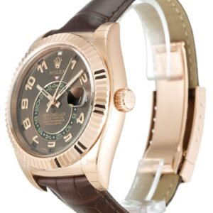 Replica Rolex Sky-Dweller Brown Dial 326135